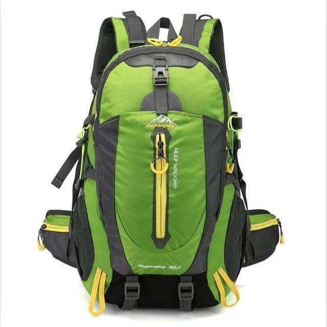 Sac à Dos de Camping Vert 40L