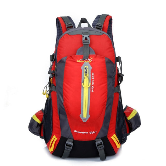 Sac à Dos de Camping Rouge 40L