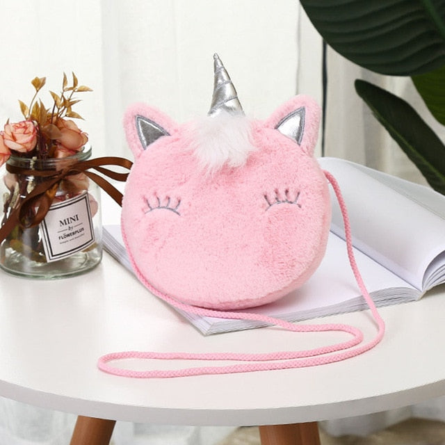 Sac à Main Enfant Licorne Rose