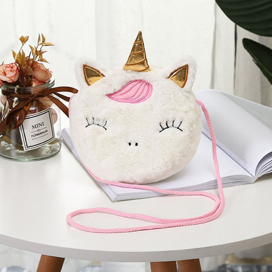 Sac à Main Enfant Licorne Blanc