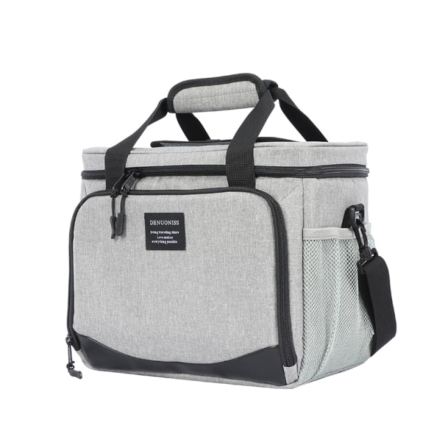 Sac à Bandoulière Isotherme Gris 16L