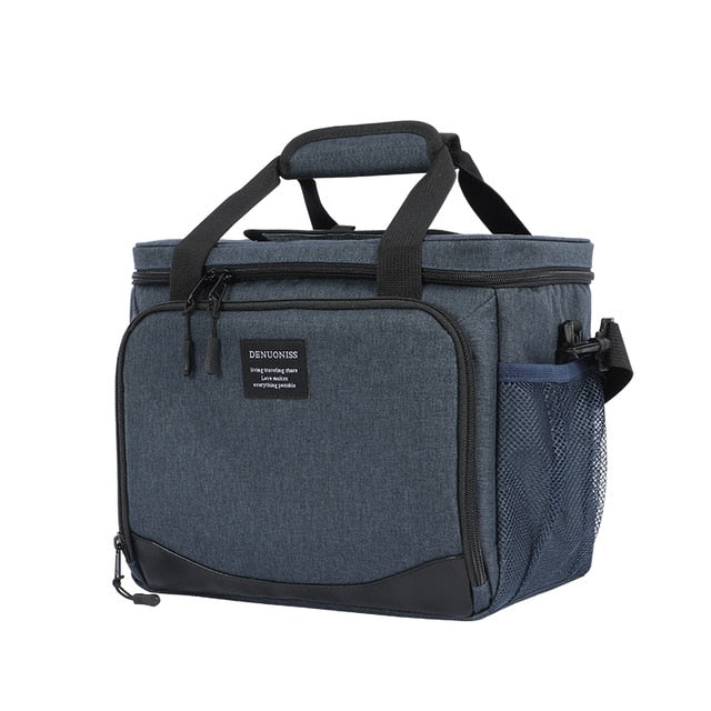 Sac à Bandoulière Isotherme Bleu Marine 16L