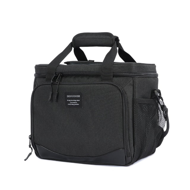 Sac à Bandoulière Isotherme Noir 16L