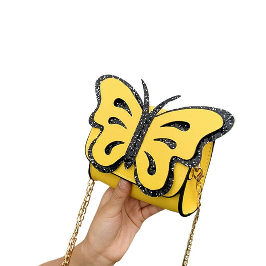 Sac à Main Enfant Papillon Jaune