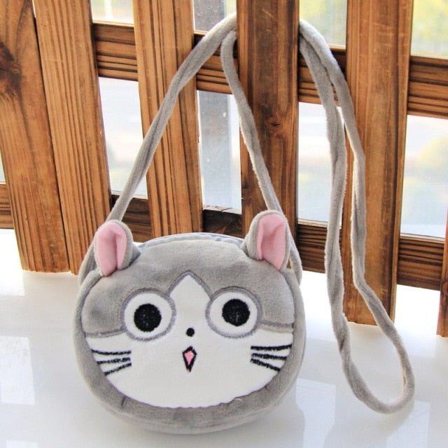 Sac à Main Enfant Chat Gris