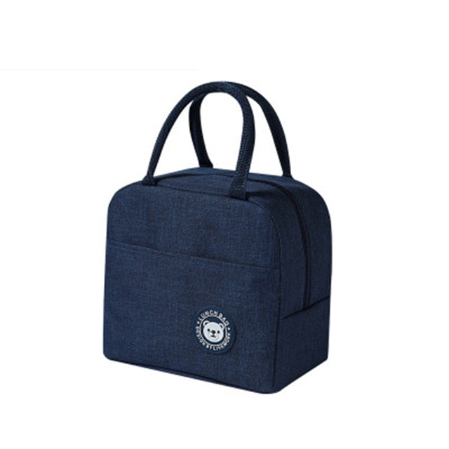 Sac Repas Isotherme Bleu Marine