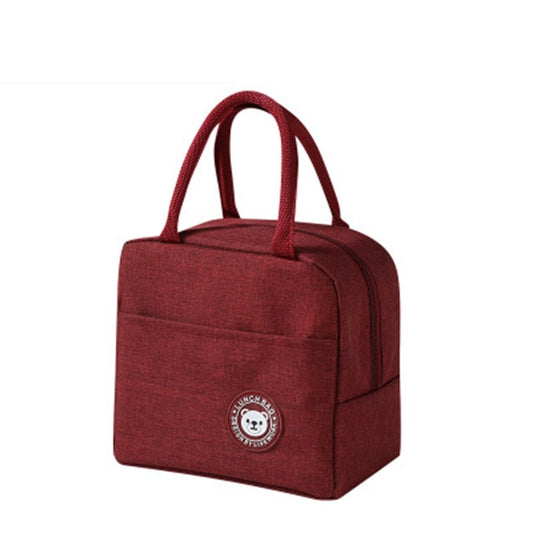 Sac Repas Isotherme Rouge