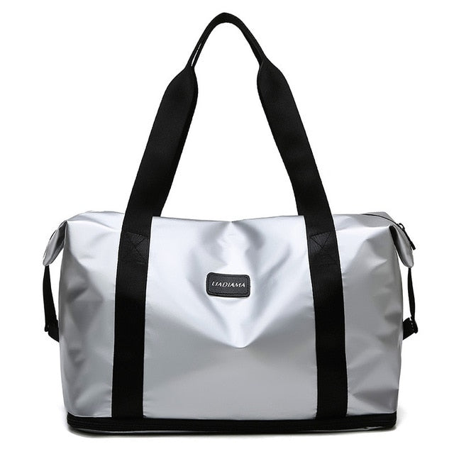 Sac de Sport Femme Gris